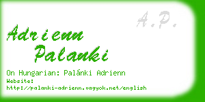 adrienn palanki business card